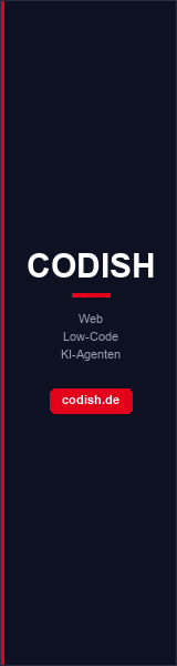 Anzeige: CODISH &ndash; Web, Low-Code und KI-Agenten